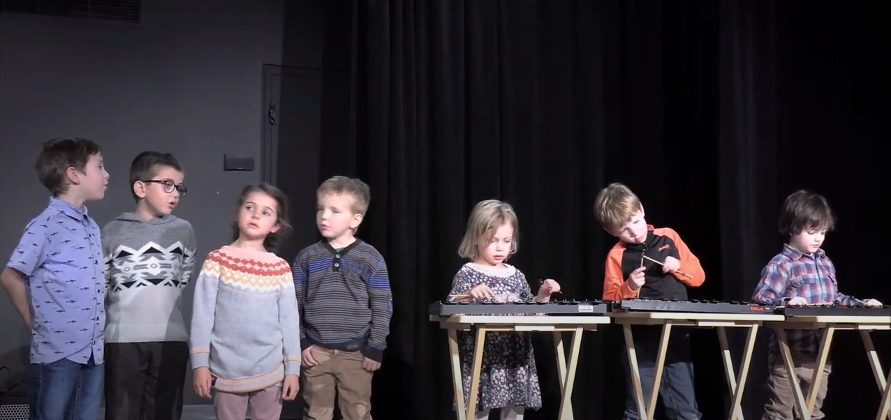 Le Groupe d’&#201;veil musical permet &#224; l&#39;enfant d’acqu&#233;rir des notions musicales de base.